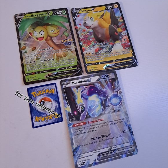 Pokemon | Large art cards lot of 3 - Picture 5 of 7